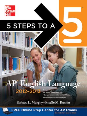 cover image of 5 Steps to a 5 AP English Language, 2012-2013 Edition